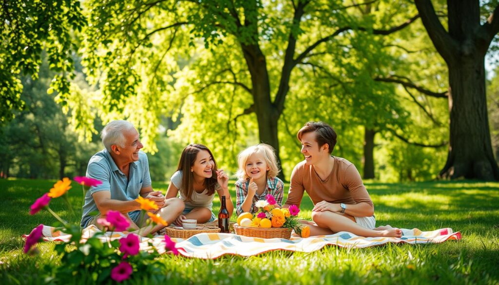 sesja plenerowa w parku